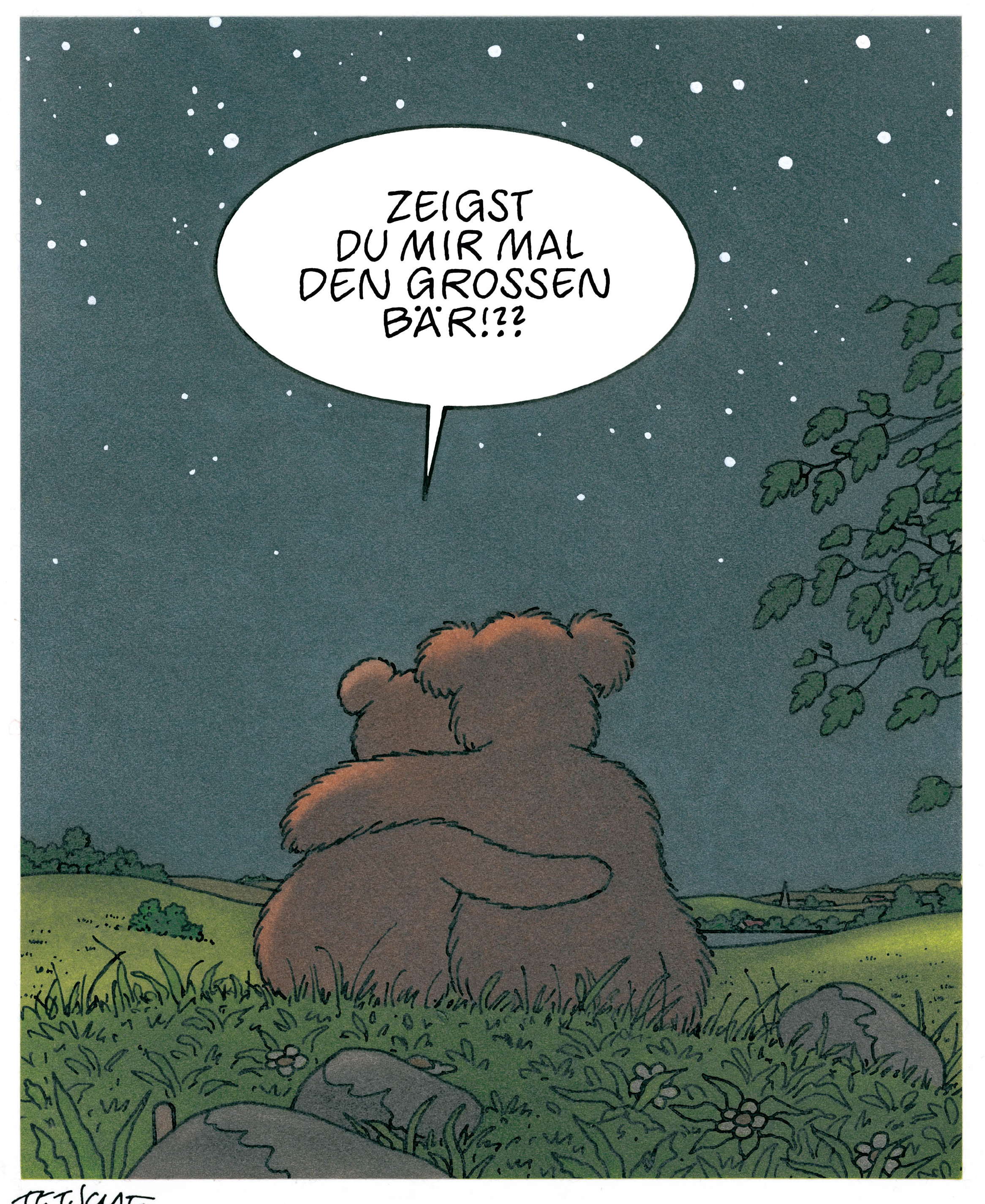 Poster "Großer Bär"