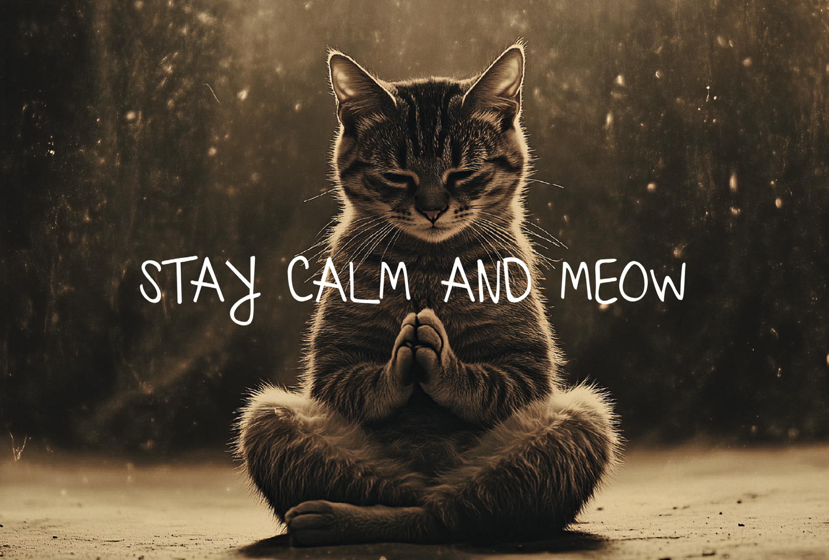 Stay calm and meow