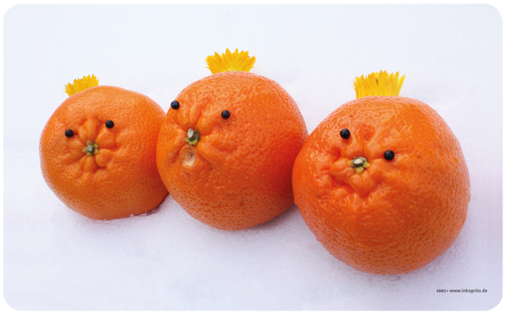 Frühstücksbrettchen Orangen
