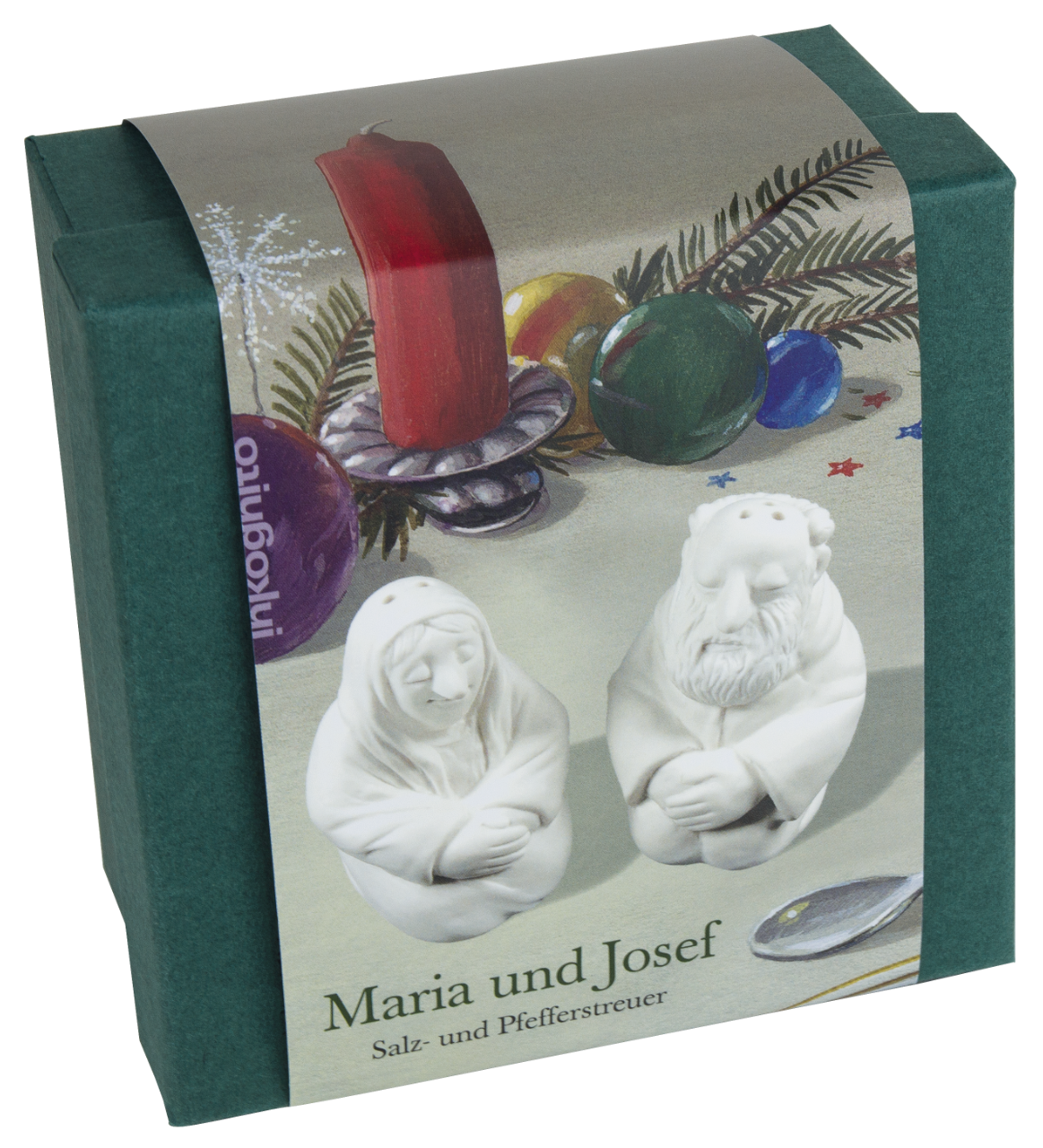 Salz- und Pfefferstreuer Maria und Josef