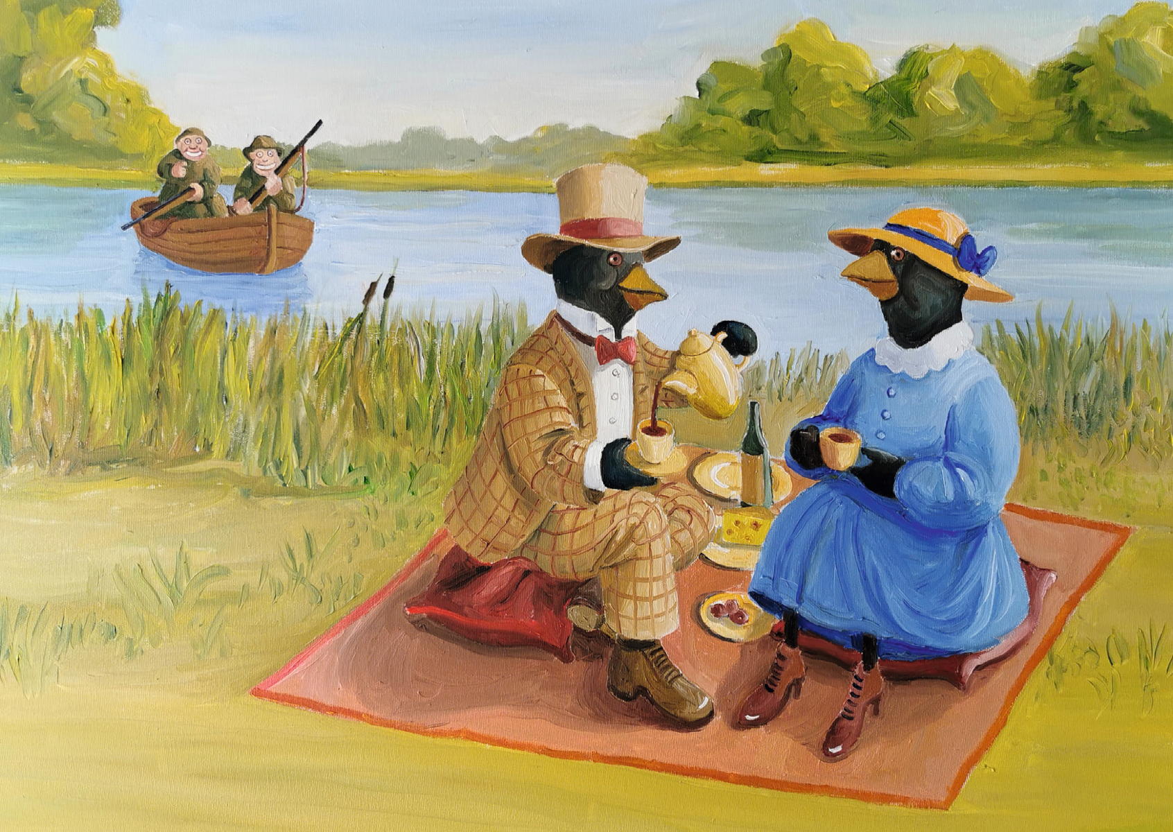 Friede den Moorhühnern