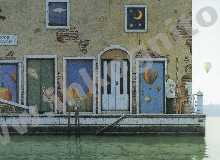 Poster "Venedig, Ponte I."
