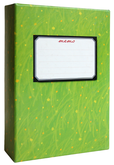Tinker note box Green Grass