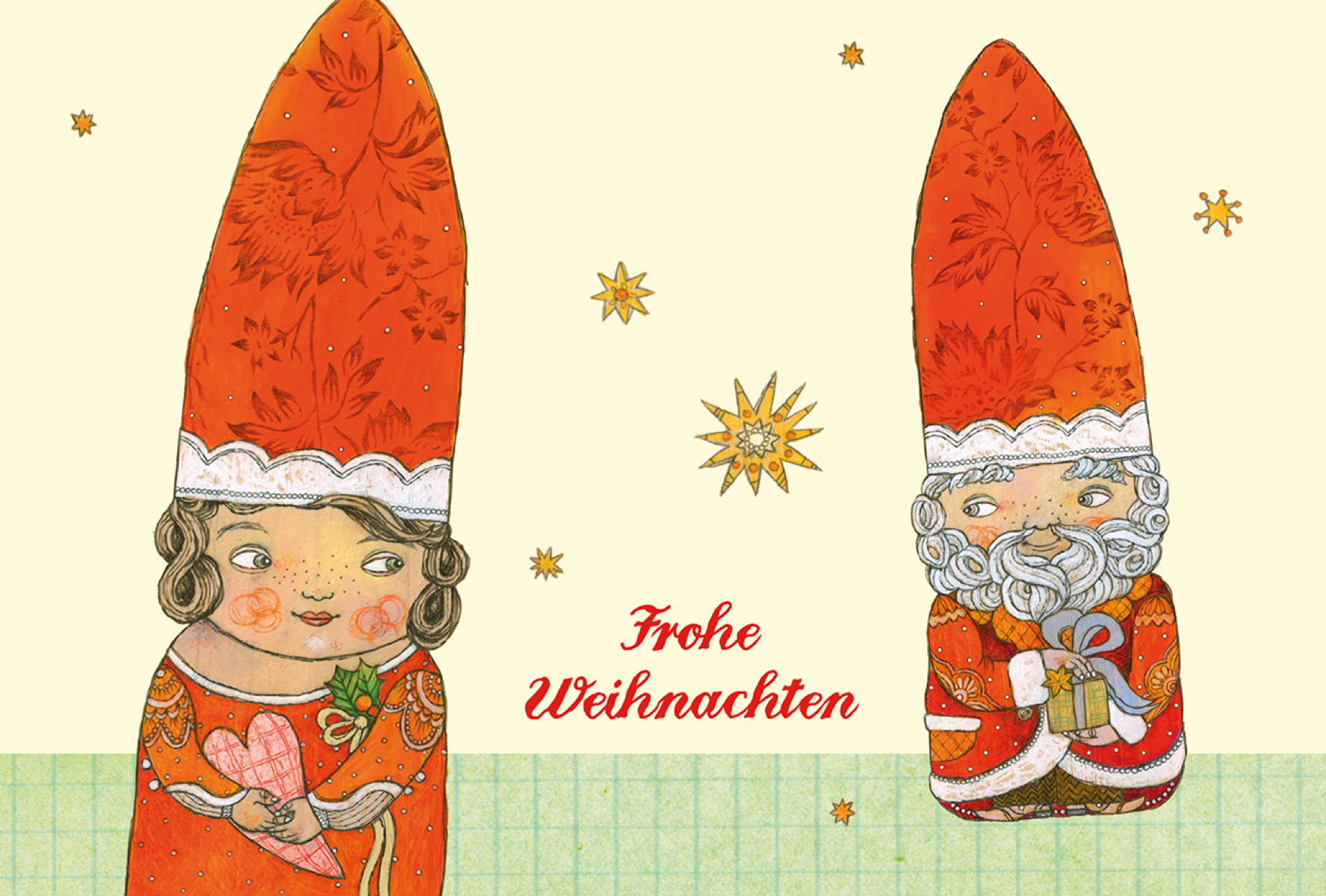 KD Weihnachtsfrau und Weihnachtsmann