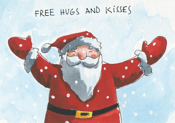 Hugs and kisses