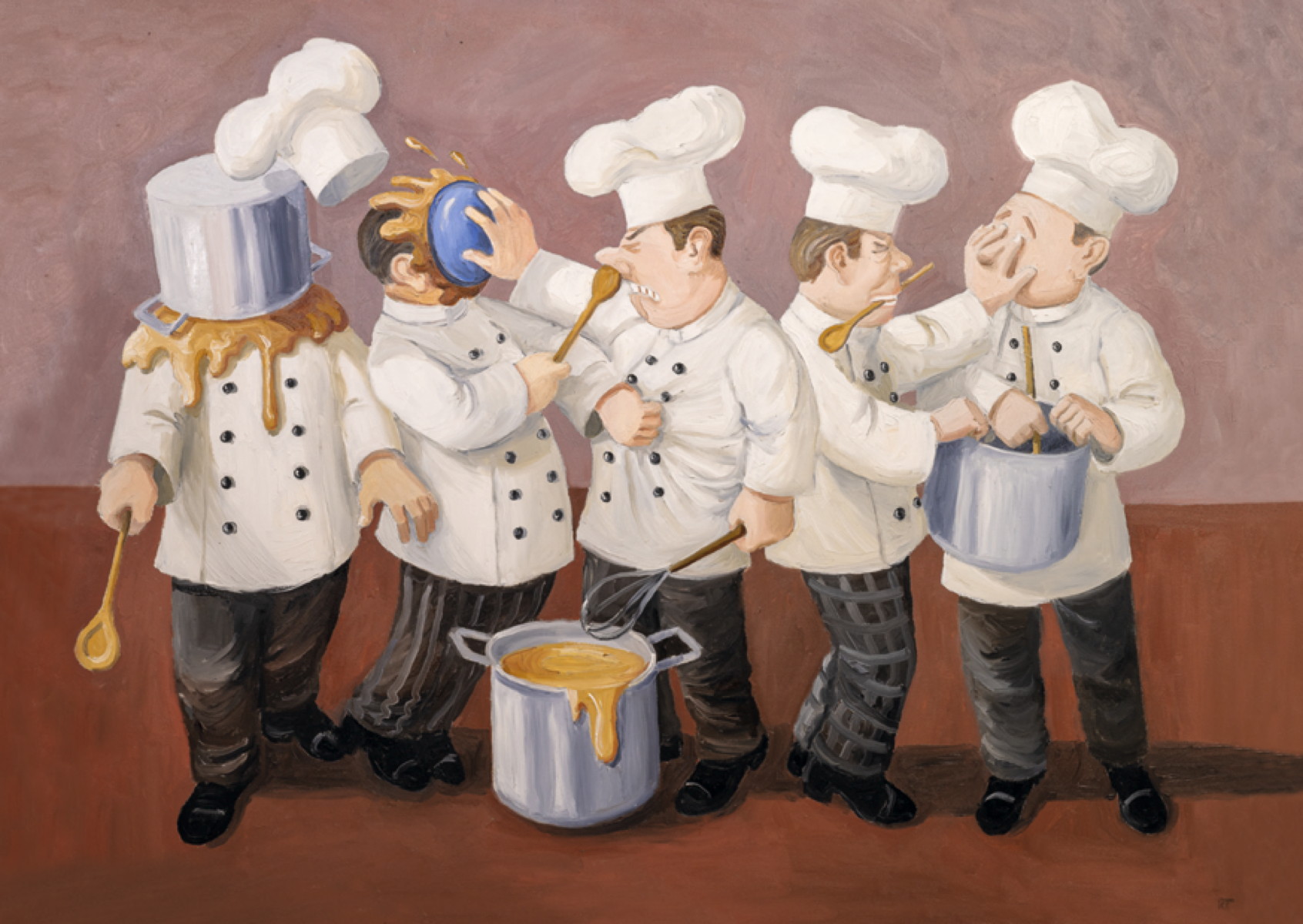 Many cooks spoil the broth