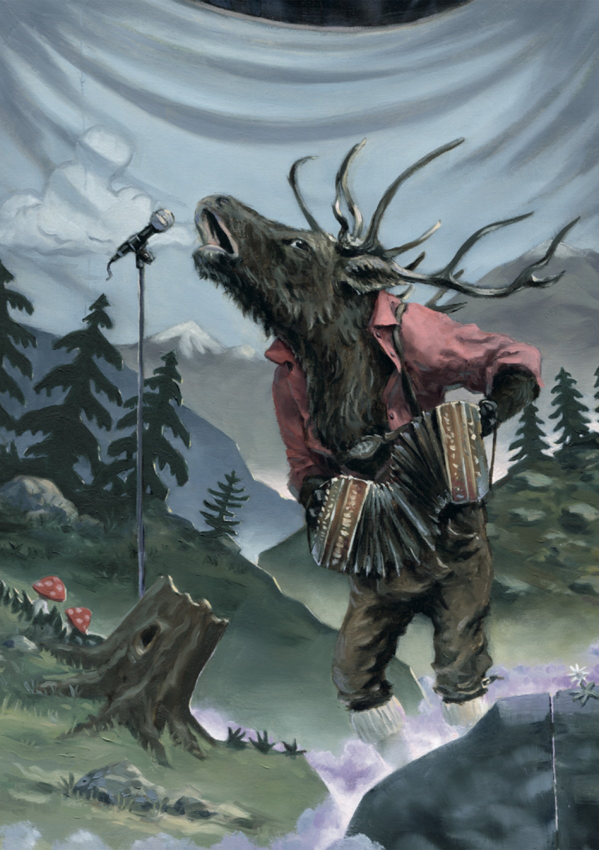 77809 Röhrende Hirsch