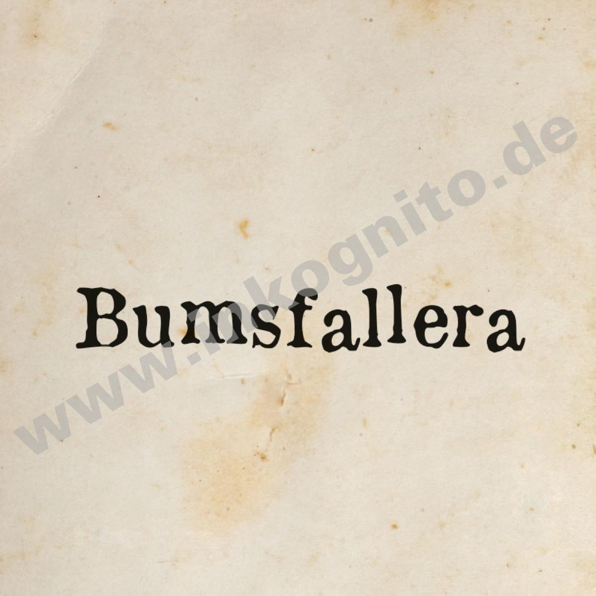 Magnet "Bumsfallera"