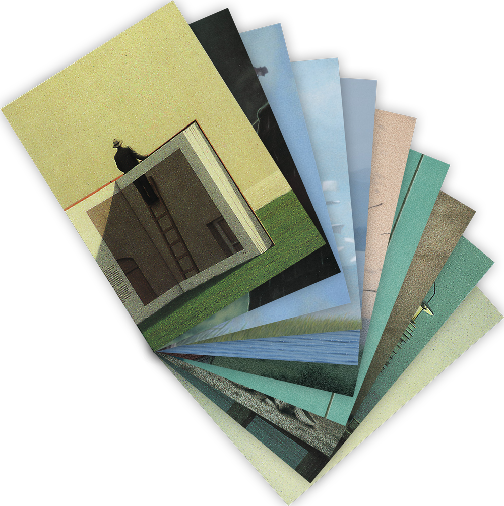 Postcards-Set by Quint Buchholz