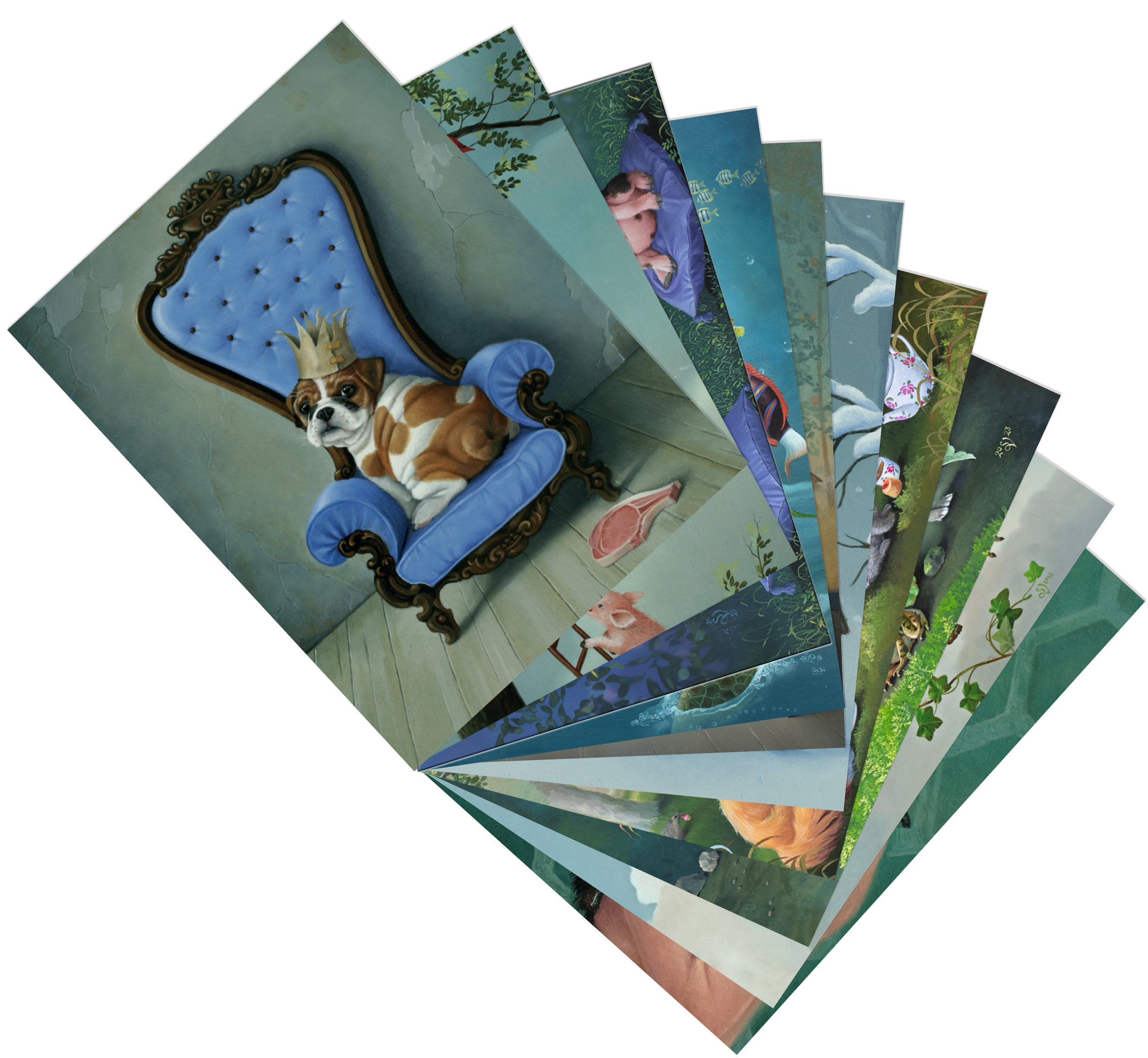 Postkarten-Set "Suzan Visser"