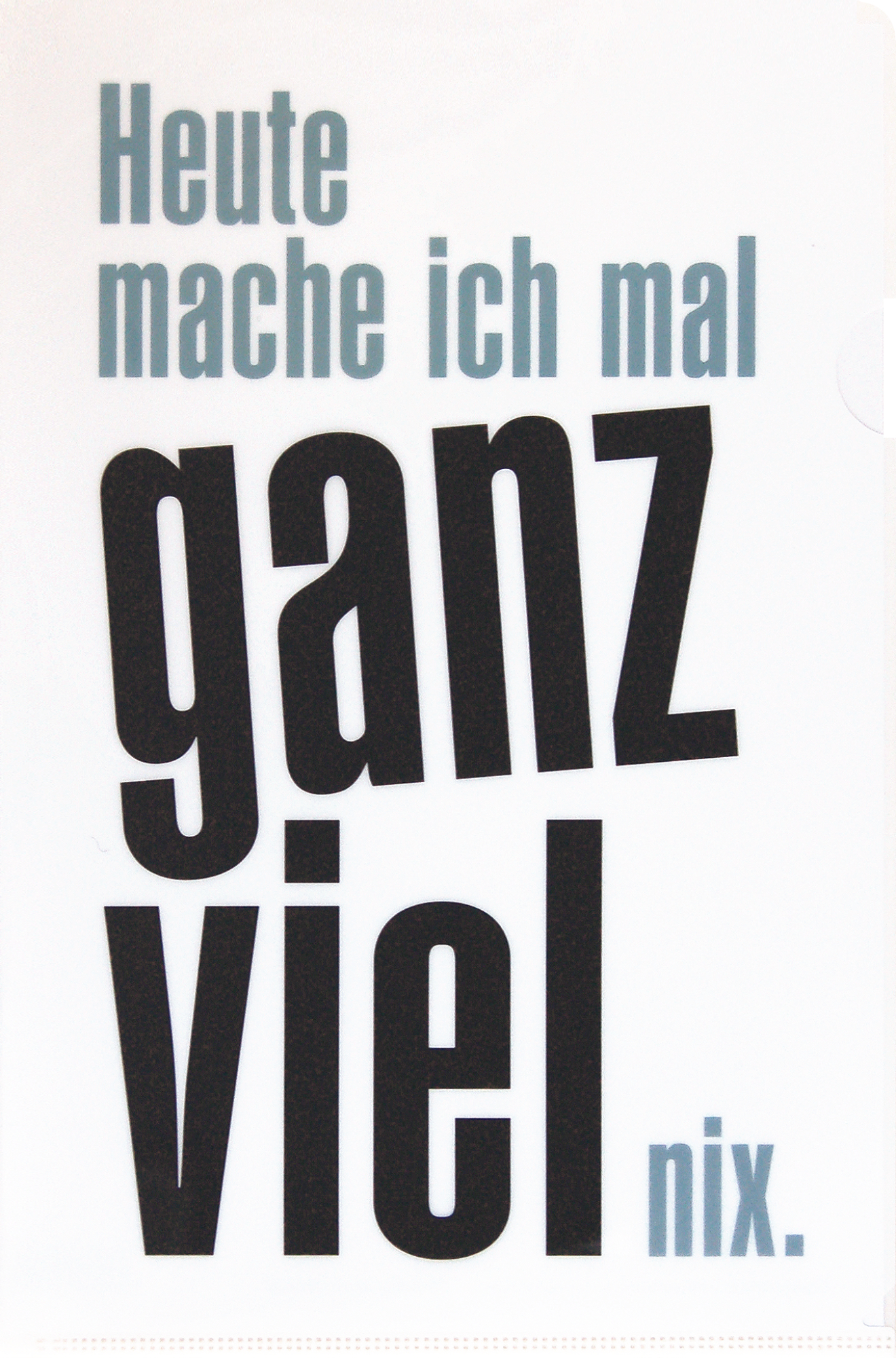SH Ganz viel nix