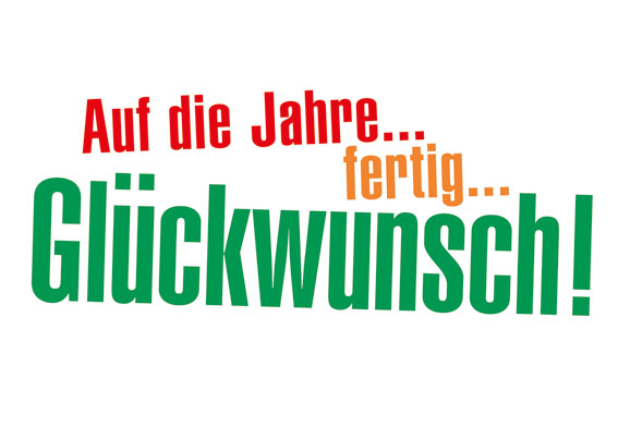 78350-5 KD  Auf die Jahre...fertig...