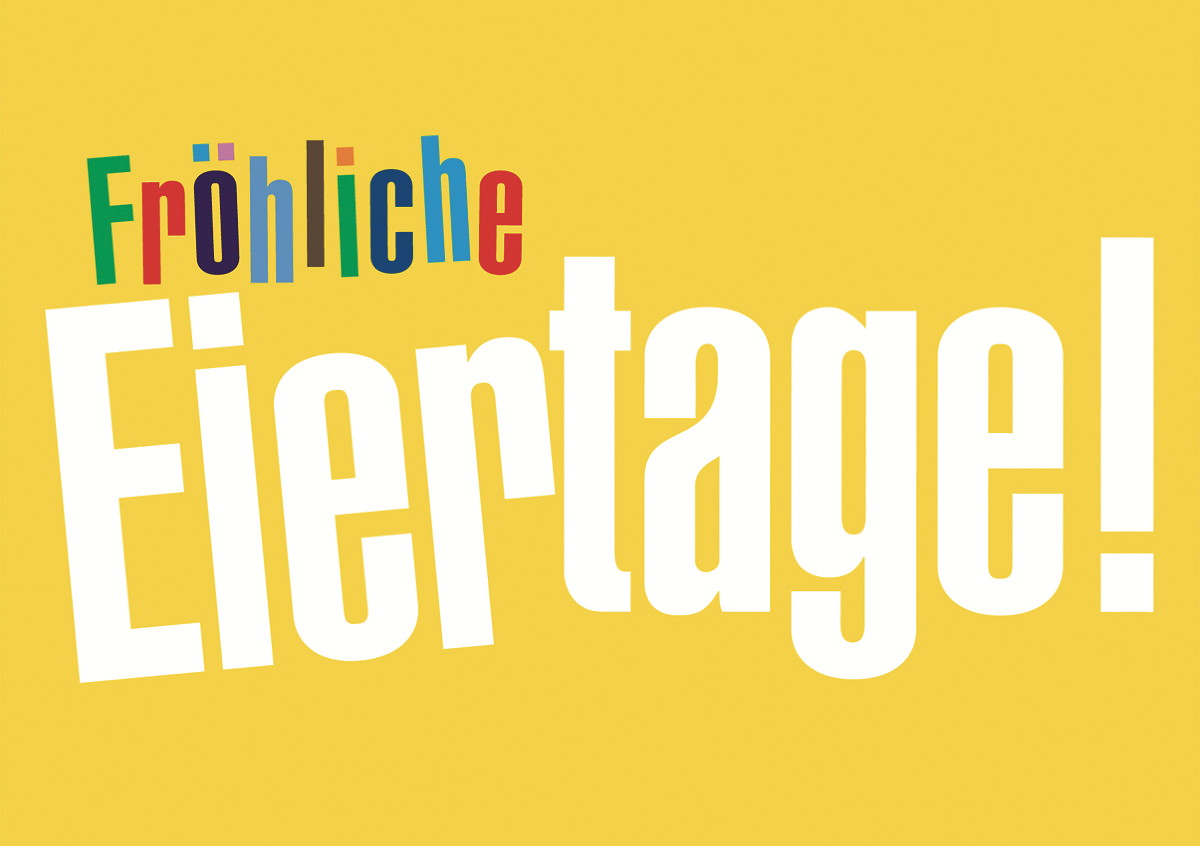 Fröhliche Eiertage