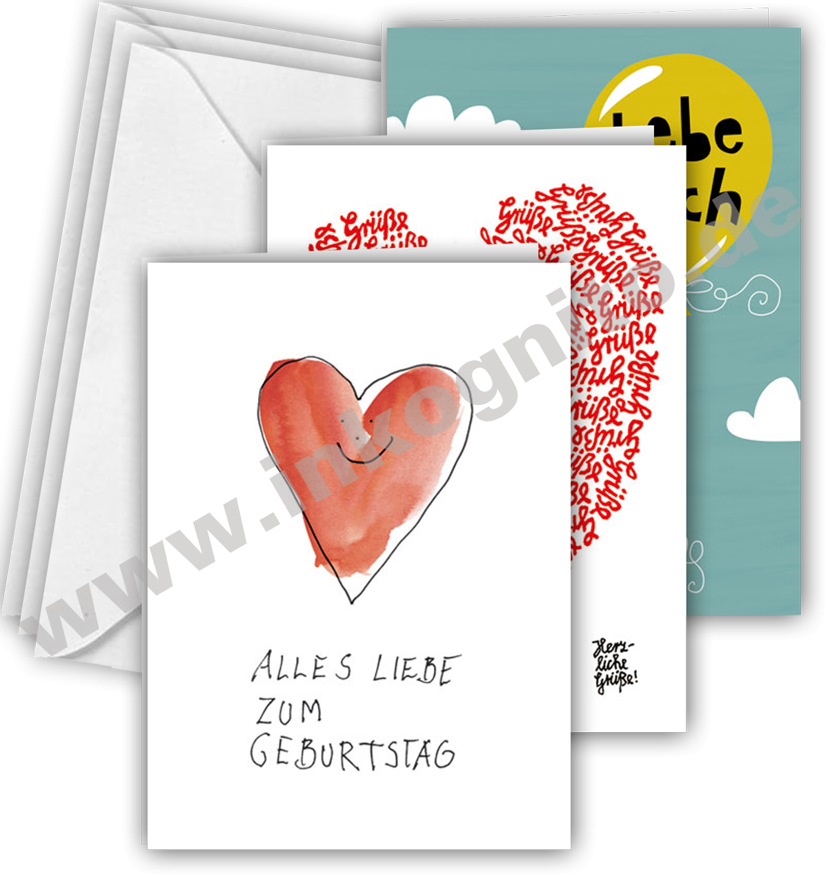 New Year&lsquo;s Eve-Notecard-Set