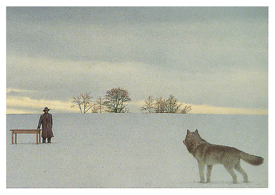 Poster "Wolf & Mann"