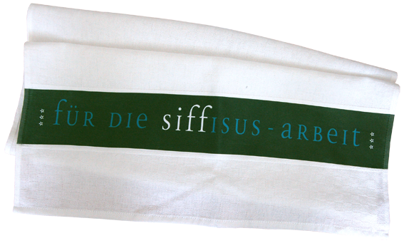 Tea towel "Siffisus-Arbeit"