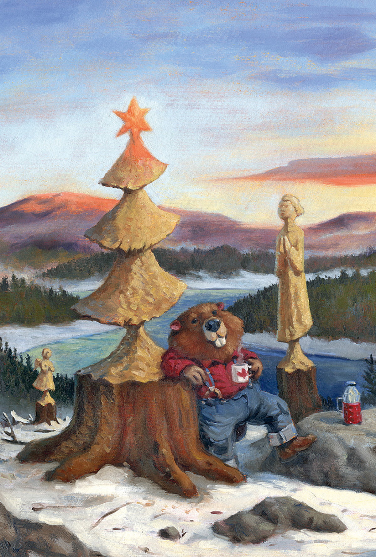 77814-5 KD Weihnachten in Kanada