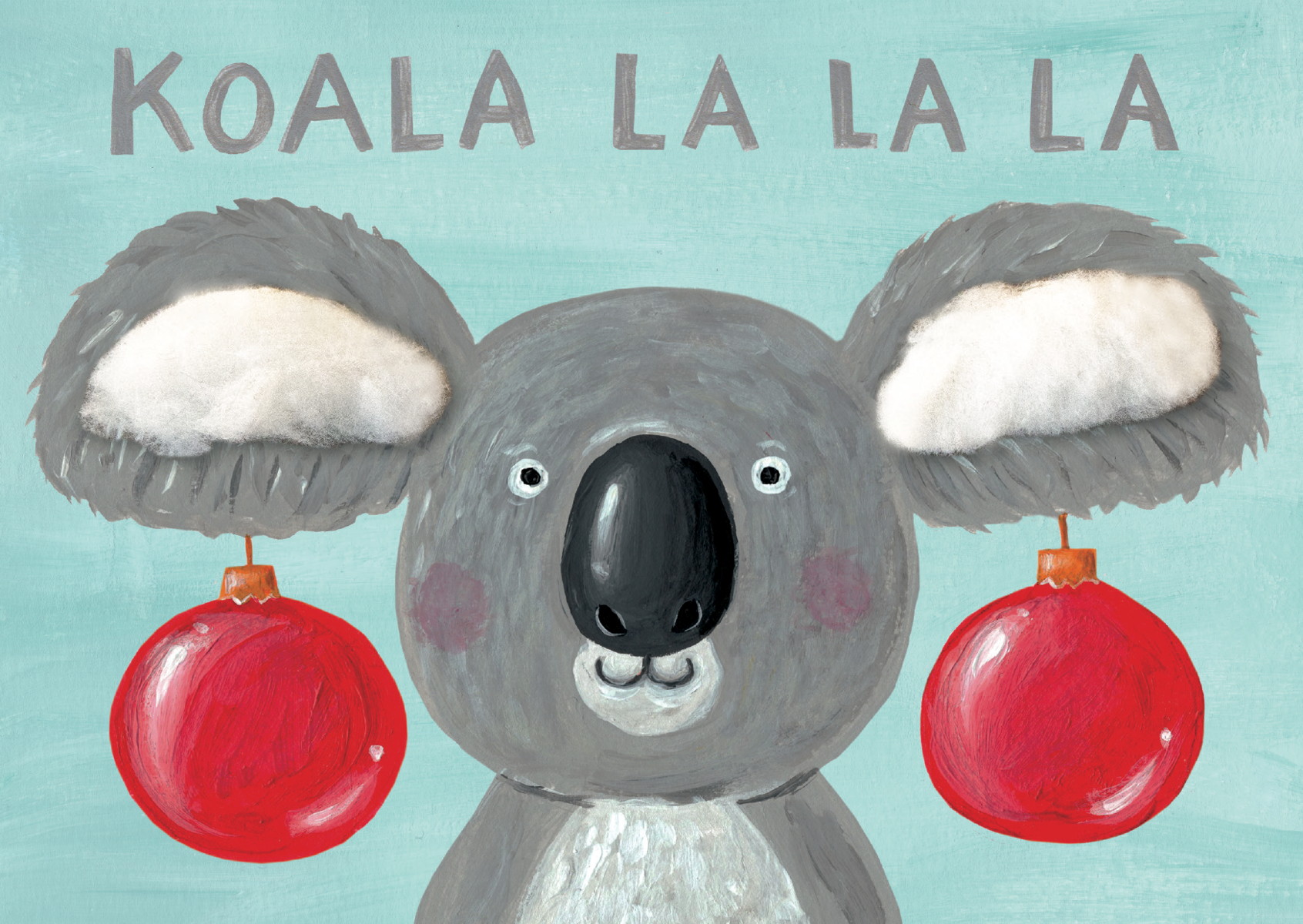 Plüschkarte "Koala la la la"