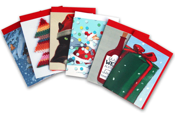 Christmas Mini Cards-Set