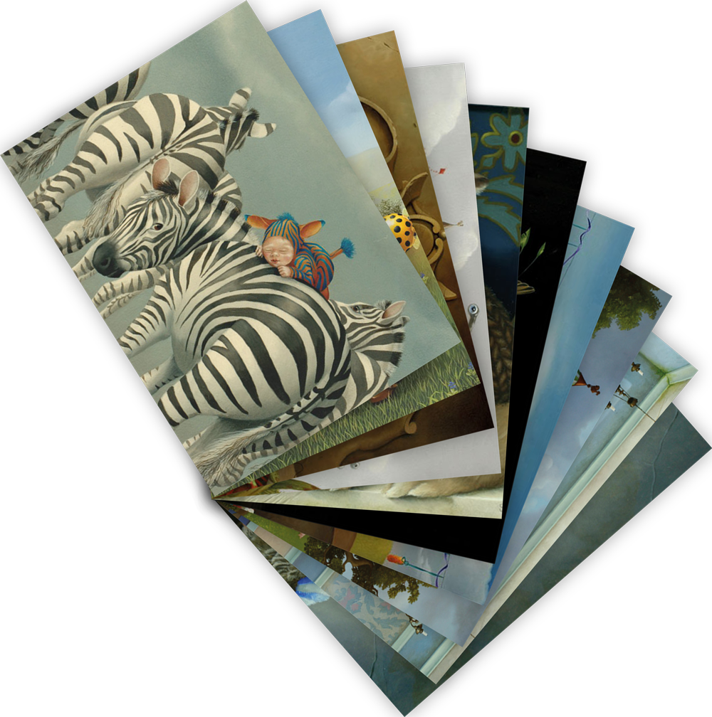 Postcards-Set "Animals"