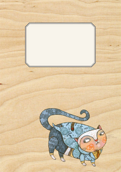Thin booklet "Thick cat"