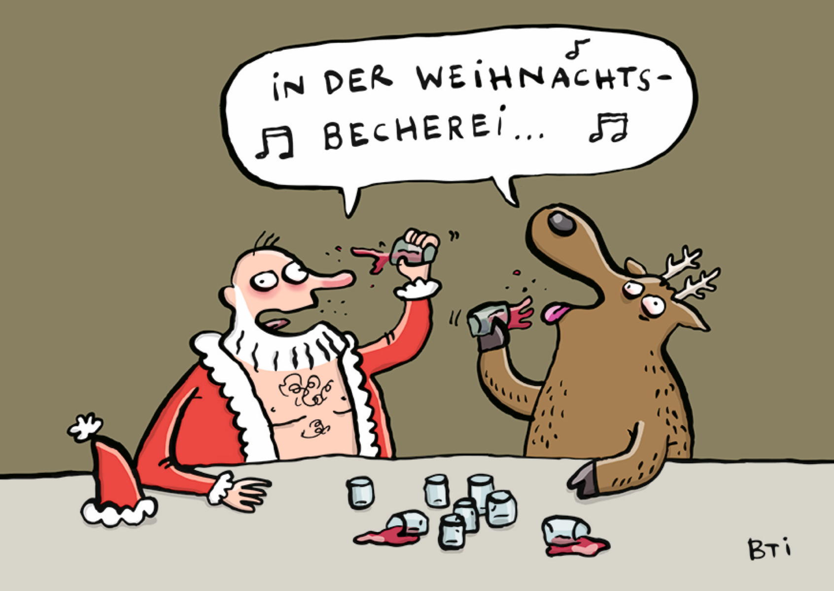 Weihnachtsbecherei