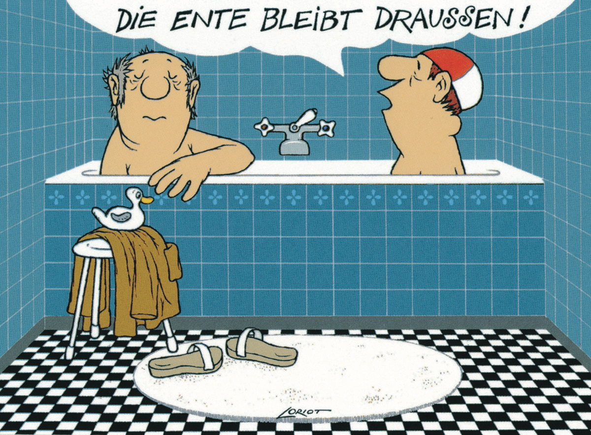 Die Ente bleibt draussen