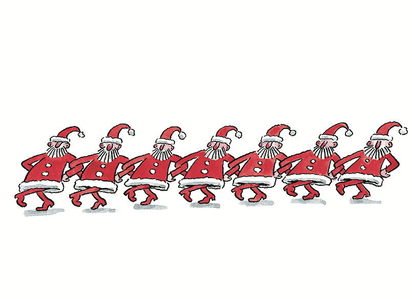 Santa dance