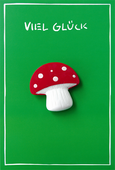 45580 Minigeschenkkarte "Viel Glück"