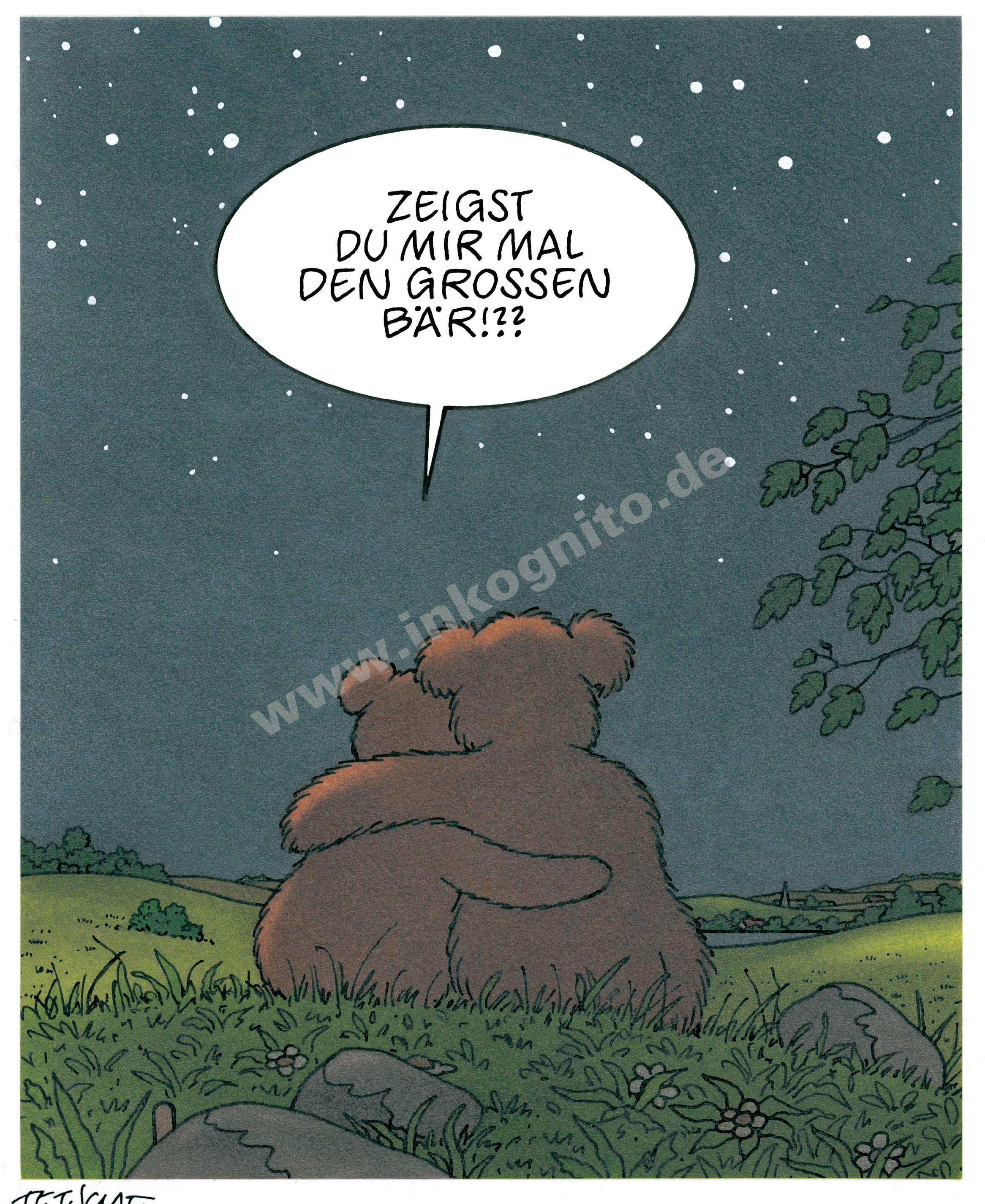 Poster "Großer Bär"