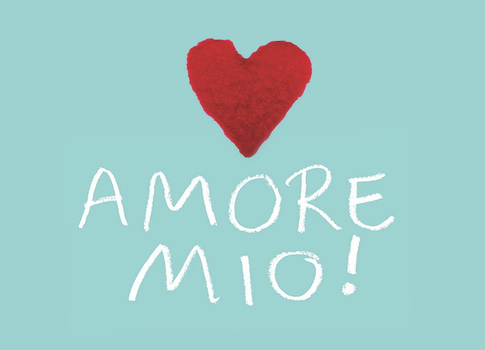Plush card "Amore Mio"