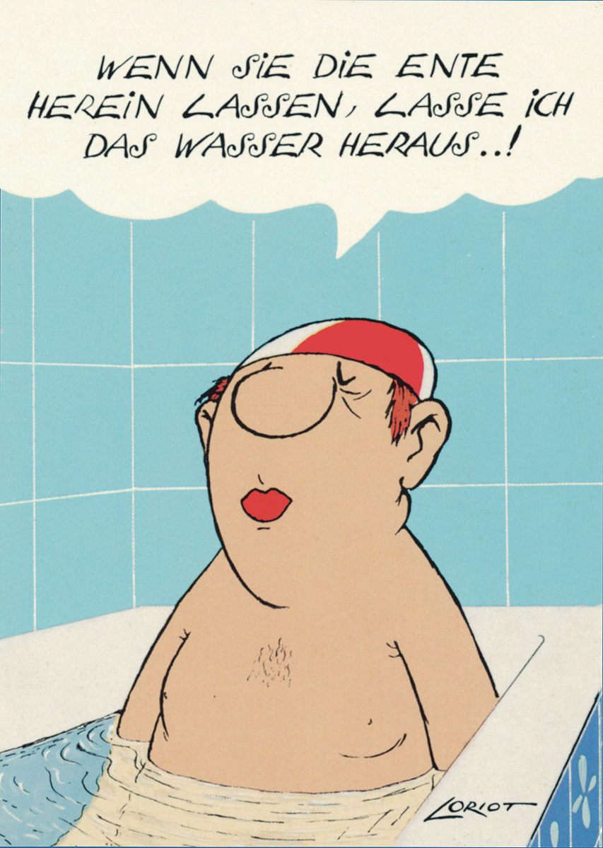 Wenn sie die Ente