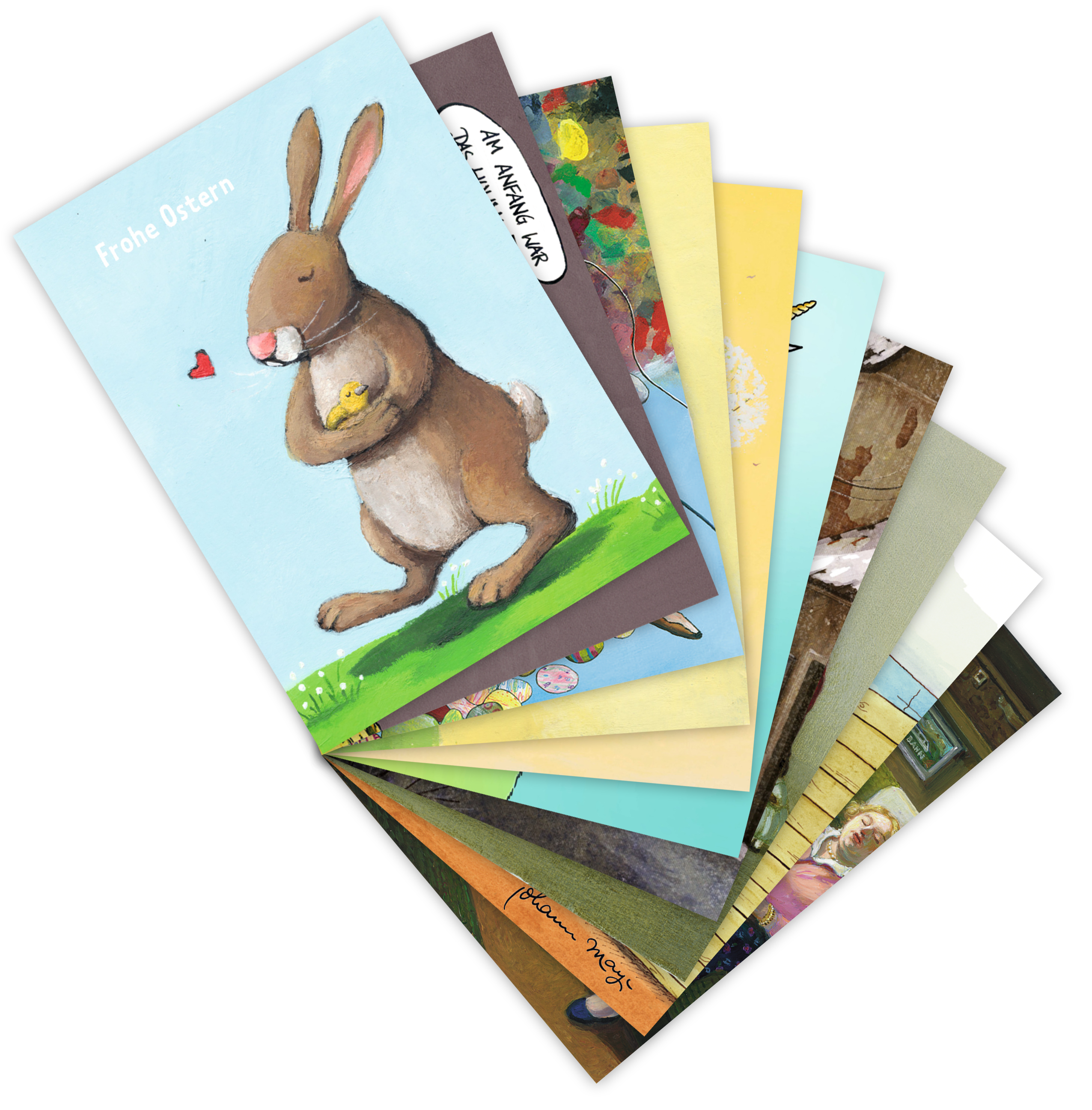 Postkarten-Set "Ostern"