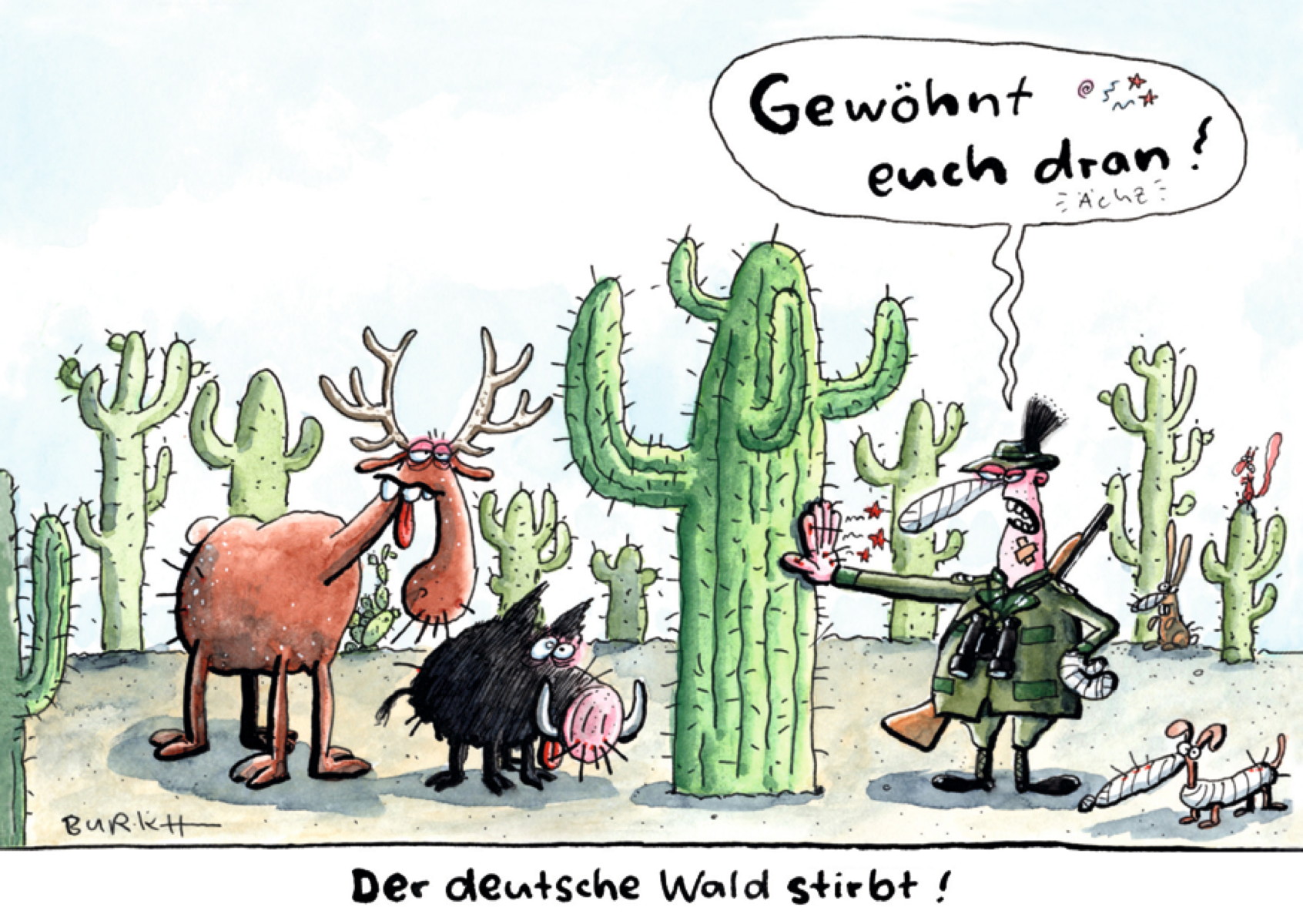 Der deutsche Wald stirbt Der deutsche Wald stirbt