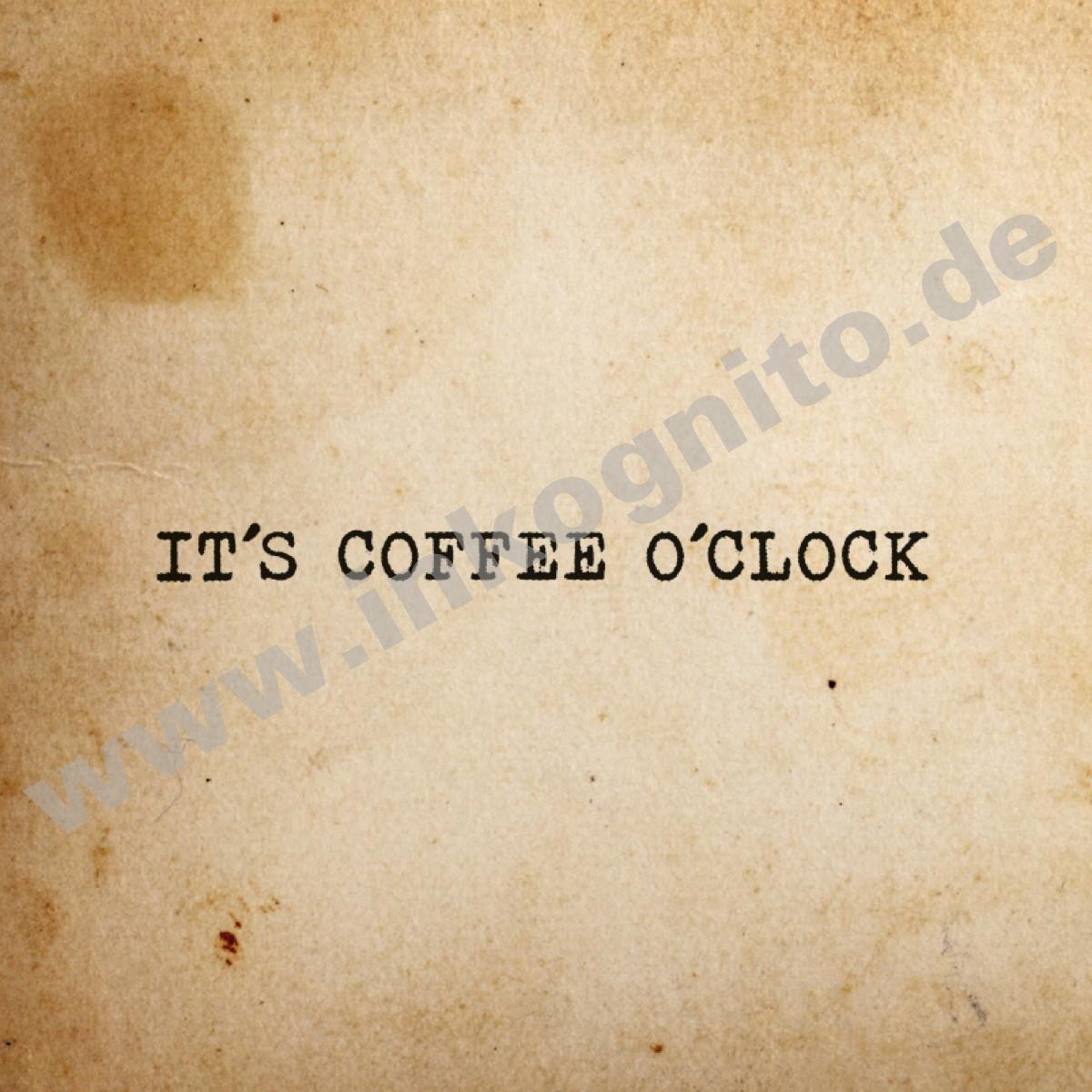 Coffee o'clock