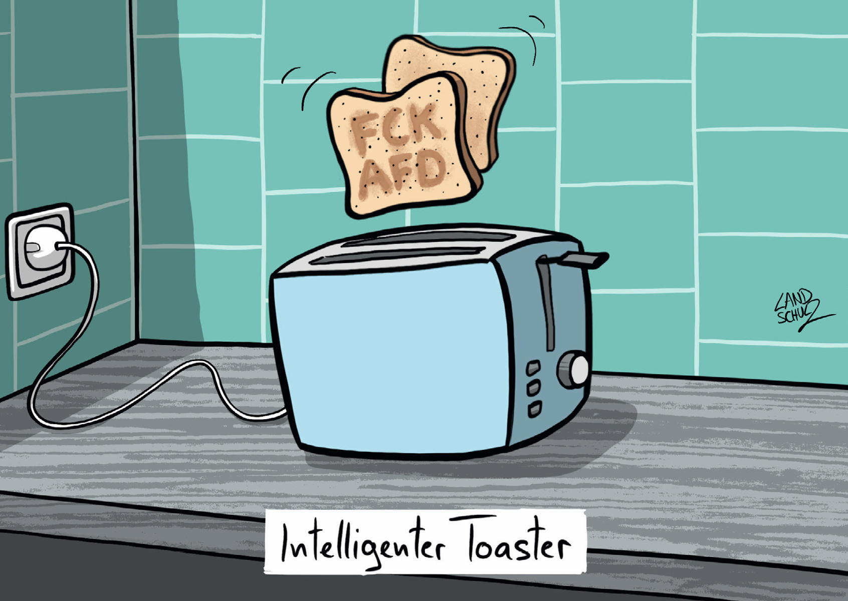 Intelligenter Toaster