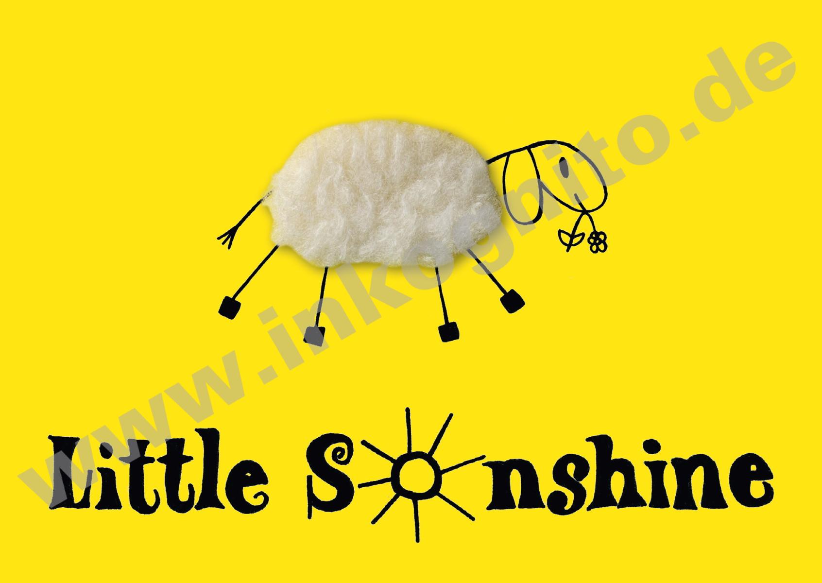 Plüschkarte "Little Sunshine"