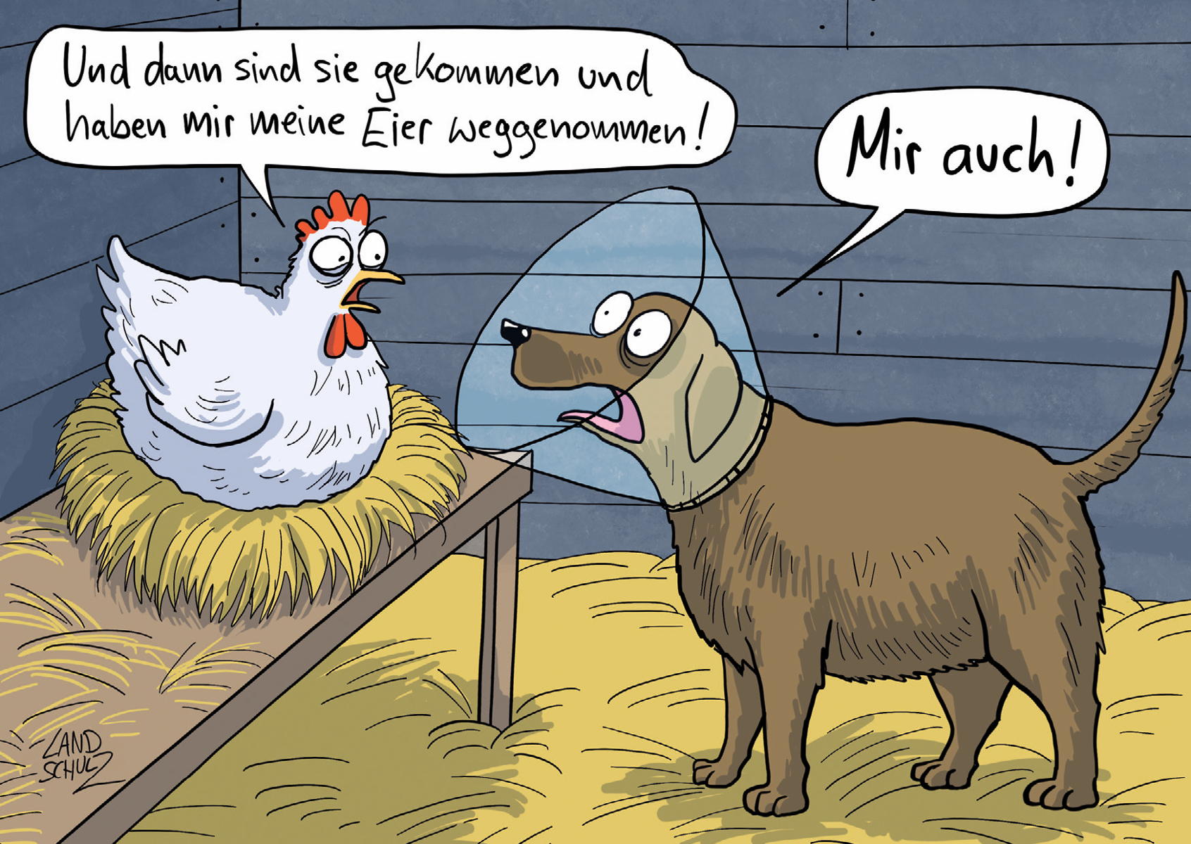 Mir auch!