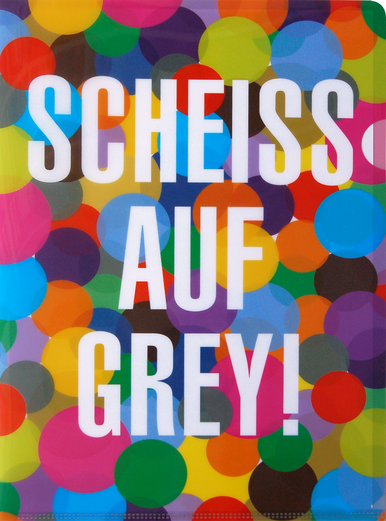 SH Scheiß auf grey