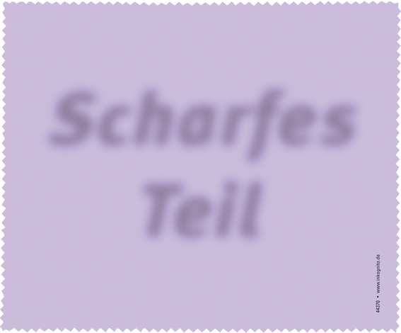 Scharfes Teil