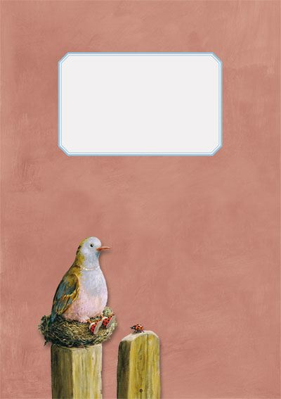Thin booklet "Pigeon"